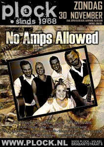 No Amps allowed 30-11-2014 Flyer