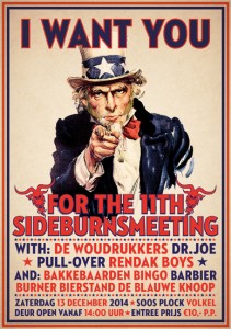 sideburns poster